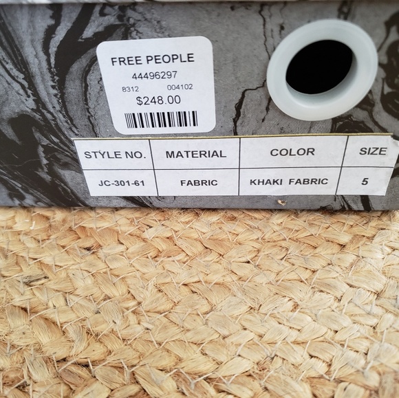 Free people xJeffrey Campbell Ottoman sz 5 - Picture 8 of 8